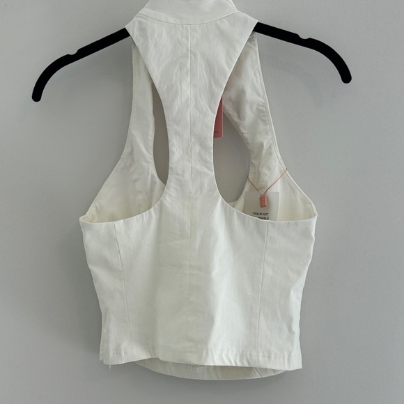 Cult Gaia Dulcie Top in Off White - Picture 7 of 7